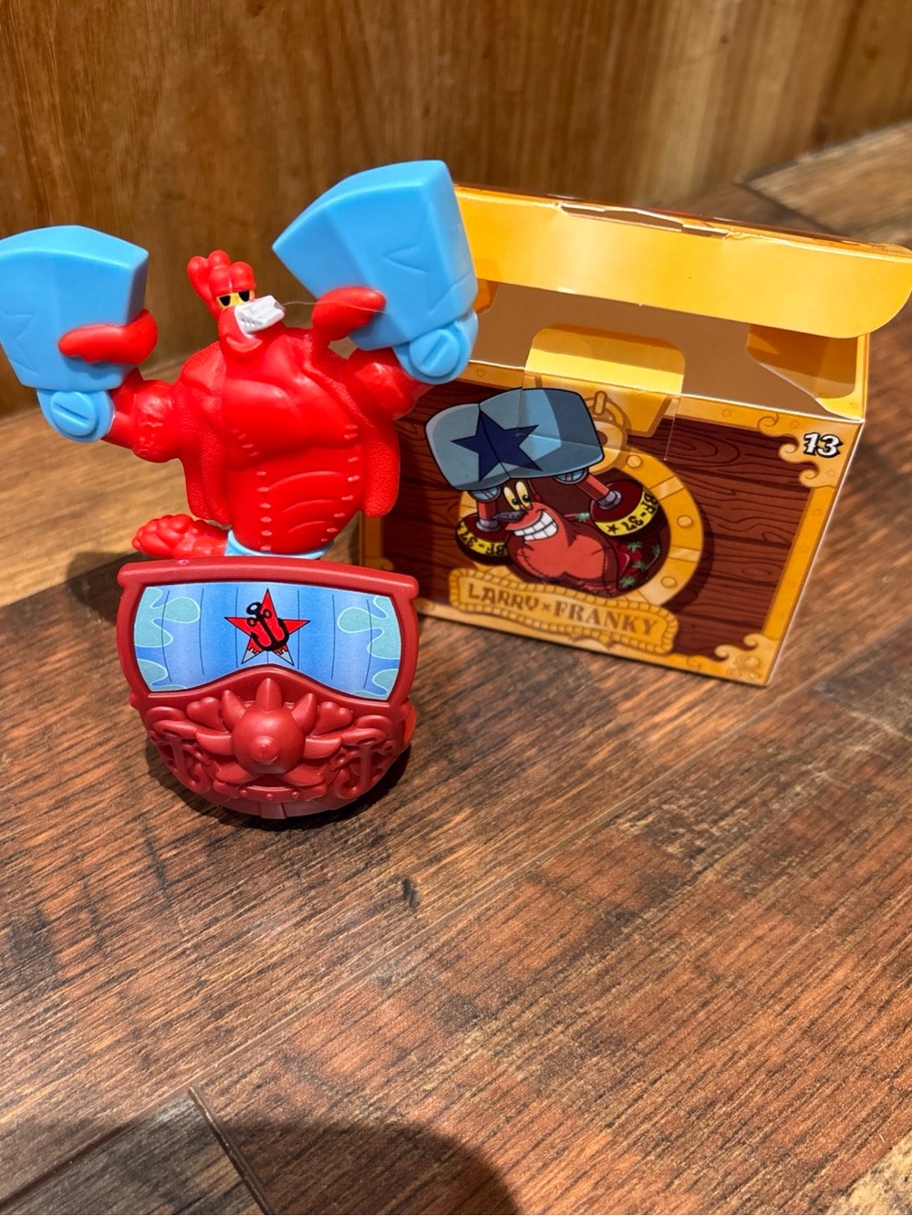 2026 McDonald’s SpongeBob Larry Franky toy-new